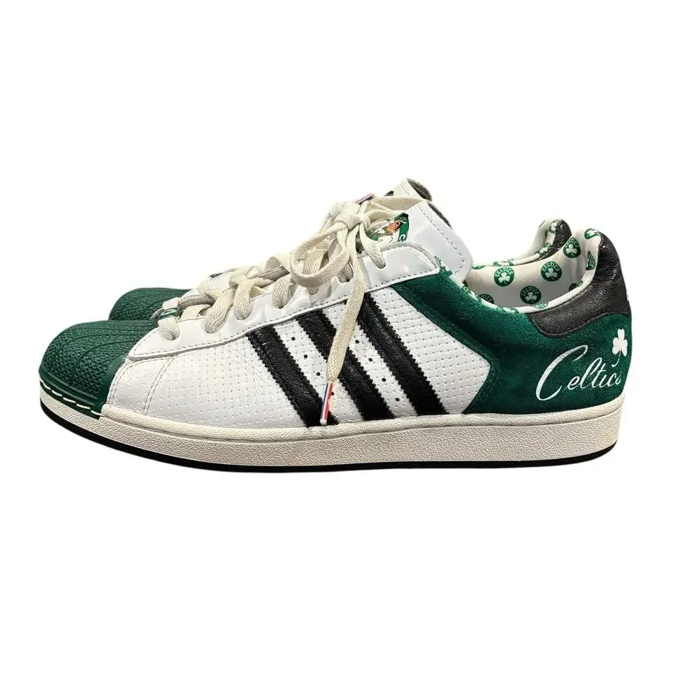 Adidas Superstar Shell Toe Boston Celtics NBA 2007 Championship Men’s 13 014118